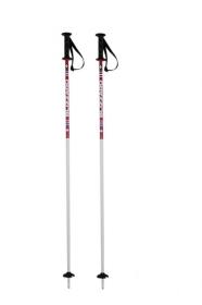 Blizzard Race junior ski poles white/pink