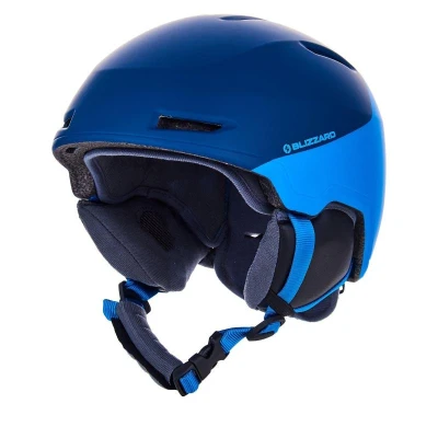 Blizzard Viper junior dark blue matt/bright blue juniorská lyžařská přilba