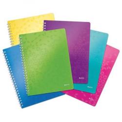 LEITZ Blok WOW A4, PP, linka, bílá LEITZ Blok WOW A4, PP, linka, bílá