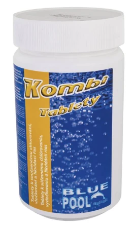 Clean Pool Bazénové chlor kombi 5v1 tablety 1 kg Clean Pool Bazénové chlor kombi 5v1 tablety 1 kg