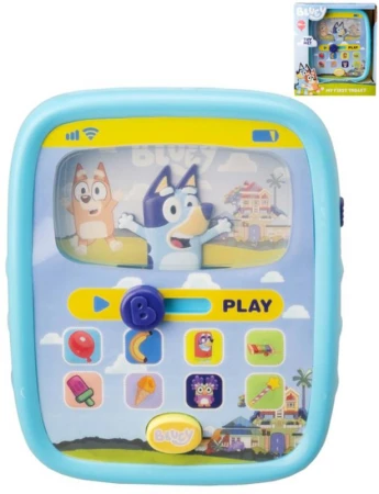 BLUEY Můj první baby tablet interaktivní naučný na baterie Zvuk BLUEY Můj první baby tablet interaktivní naučný na baterie Zvuk