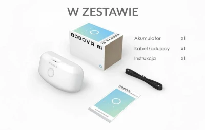 BOBOVR B2 bílá náhradní baterie pro VR brýle