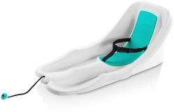 Boby Baby RIDER s opěrkou a popruhy pro miminko Bílé plast