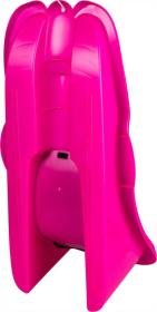 Boby Baby RIDER s opěrkou a popruhy pro miminko Růžové plast