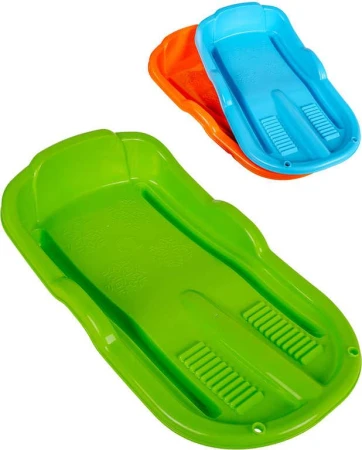 Boby dětské malé plastové 63x36cm na sníh 3 barvy Boby dětské malé plastové 63x36cm na sníh 3 barvy