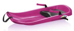 Boby Plastkon FLASH se 2 brzdami se sedátkem Růžové