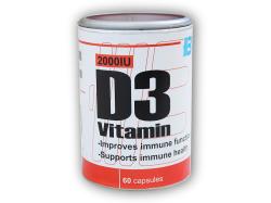 Body Nutrition Vitamin D3 2000IU 60 kapslí Body Nutrition Vitamin D3 2000IU 60 kapslí