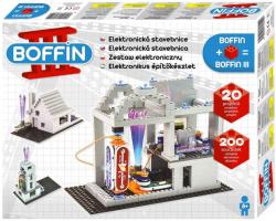 Boffin III. BRICKS Elektronická stavebnice 20 projektů 200 součástek na baterie Boffin III. BRICKS Elektronická stavebnice 20 projektů 200 součástek na baterie