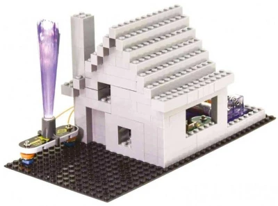 Boffin III. BRICKS Elektronická stavebnica 20 projektov 200 súčiastok na batérie