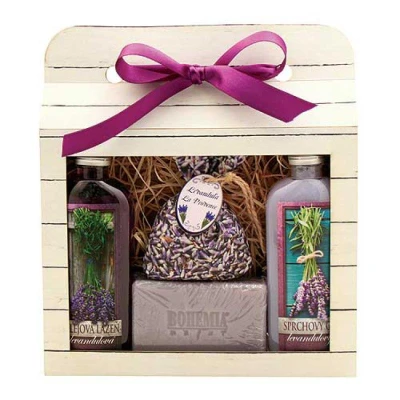 Bohemia Sada La Provence – gel 100 ml, mýdlo 100 g, lázeň 100 ml a byliny Bohemia Sada La Provence – gel 100 ml, mýdlo 100 g, lázeň 100 ml a byliny