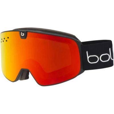 Bolle NEVADA NEO Black Matte - Sunrise Cat 2 Light Vermillon Blue Cat 1 lyžařské brýle