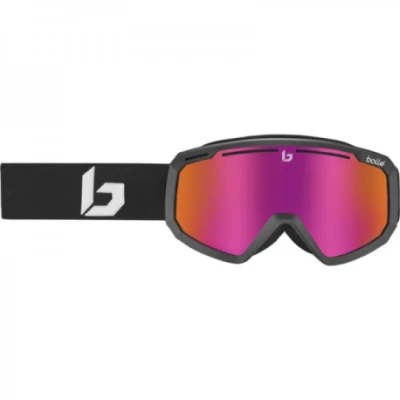 Bolle Y7 OTG Black Matte - Volt Ruby Cat 2 lyžařské brýle