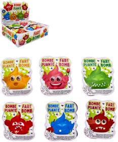 Bomba prdící smrádek dětská žertovinka 6 druhů Bomba prdící smrádek dětská žertovinka 6 druhů