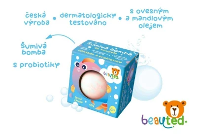 Bomba šumivá do kúpeľa s probiotikami