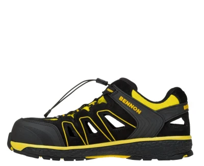 Bennon BOMBIS S1 ESD NM Yellow pracovní sandály