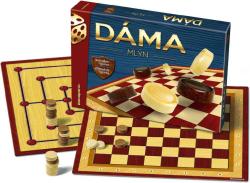 Bonaparte DŘEVO Hra Dáma + Mlýn 2v1 (společenská hra)