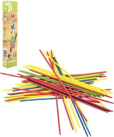 BONAPARTE DŘEVO Hra Mikádo 41 tyčinek 25cm (společenská hra) BONAPARTE DŘEVO Hra Mikádo 41 tyčinek 25cm (společenská hra)