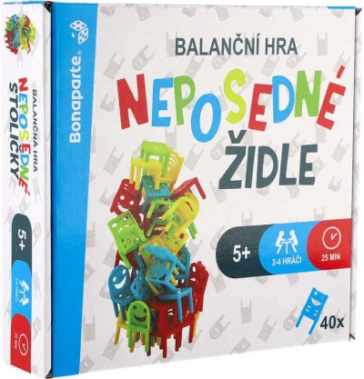 BONAPARTE Hra Neposedné židle (společenská hra)