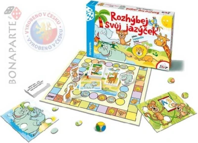 Bonaparte Hra Rozhýbej svůj jazýček aneb logopedie hrou Bonaparte Hra Rozhýbej svůj jazýček aneb logopedie hrou