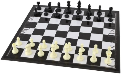 Bonaparte HRA Šachy a Dáma 2v1 (společenská hra)
