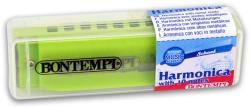 BONTEMPI Harmonika dětská foukací 11cm kov různé barvy (hudební nástroje)