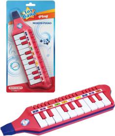 BONTEMPI Multipiano foukací dětská harmonika 10 kláves plast na kartě BONTEMPI Multipiano foukací dětská harmonika 10 kláves plast na kartě