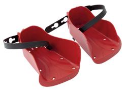 BELLELLI Botičky pro zadní sedačky BELLELLI, červené