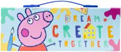 Box kreativní prasátko Peppa Pig výtvarné kreslicí potřeby