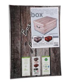 Box úložný 51x37x24cm s víkem, karton mix dekorů