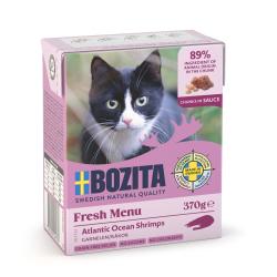Bozita Cat kousky v omáčce s krevetami, tetrapak 370 g (bal. 6 ks) Bozita Cat kousky v omáčce s krevetami, tetrapak 370 g (bal. 6 ks)