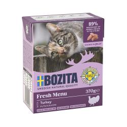 Bozita Cat kousky v želé s krůtím, tetrapak 370 g (bal. 6 ks) Bozita Cat kousky v želé s krůtím, tetrapak 370 g (bal. 6 ks)