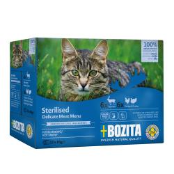 Bozita Cat Sterilised kousky masa v omáčce, kapsička 85 g (12 pack) Bozita Cat Sterilised kousky masa v omáčce, kapsička 85 g (12 pack)