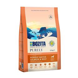 Bozita Purely Dog Adult Small Salmon Beef GF 2,5 kg Bozita Purely Dog Adult Small Salmon Beef GF 2,5 kg