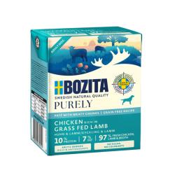 Bozita Purely Dog paté s kuřecím a jehněčím GF 370 g (bal. 6 ks)
