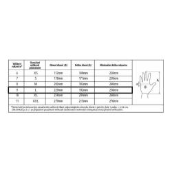 Bradas Rukavice FLASH GRIP latex 9