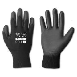 Bradas Rukavice PURE BLACK PU 10