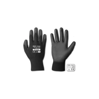 Bradas Rukavice PURE BLACK PU 9