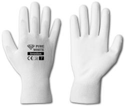 Bradas Rukavice PURE WHITE PU 7