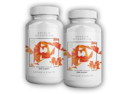 BrainMax 2x Draslík Magnesium, Draslík citrát + Hořčík malát 200 rostlinných kapslí BrainMax 2x Draslík Magnesium, Draslík citrát + Hořčík malát 200 rostlinných kapslí