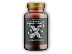 BrainMax Saccharomyces boulardii, Cestovní probiotika s MOS FOS 90 rostl. kapslí BrainMax Saccharomyces boulardii, Cestovní probiotika s MOS FOS 90 rostl. kapslí