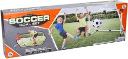 Branka fotbalová skládací 100x46x68cm set s míčem a pumpičkou