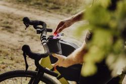 Force Taška na riadidlá, na fľašu ADVENTURE, čierna