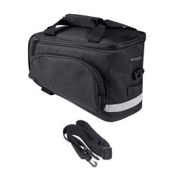 Force Brašna na zadní nosič SLIM BUD, černá 9 l