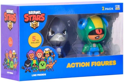 Brawl Stars figúrka akčná plastová set 2ks 1. séria 2 druhy v krabici