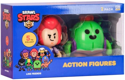 Brawl Stars figúrka akčná plastová set 2ks 1. séria 2 druhy v krabici