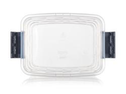 BRILANZ Box úložný VILARD 8,5l,31x24x21cm,víko,klip,madlo,PH KOUŘ/TRA (VÝPRODEJ)