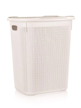 BRILANZ Koš na špinavé prádlo ratan 50l 55x43x34cm PH KRÉM BRILANZ Koš na špinavé prádlo ratan 50l 55x43x34cm PH KRÉM