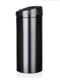 BRILANZ Koš odp.bezdotyk.SENZO 60l kul.nerez+PH ČER