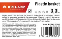 BRILANZ Košík 23x17x12cm PH ANTR