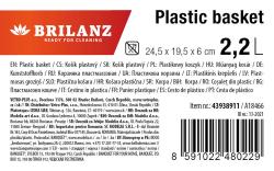 Brilanz Košík 24,5x19,5x6cm PH BÍ